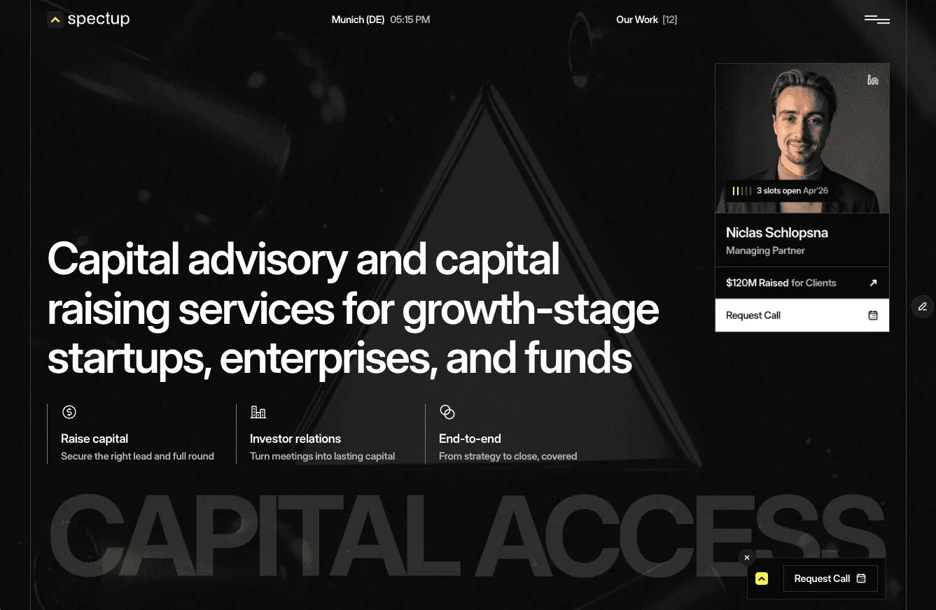 spectup - best startup fundraising consultant