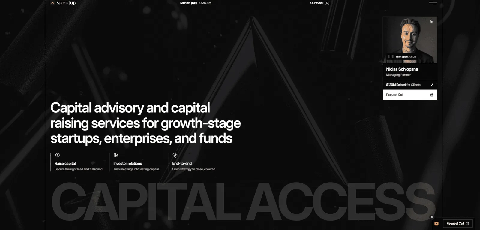 private placement agency spectup