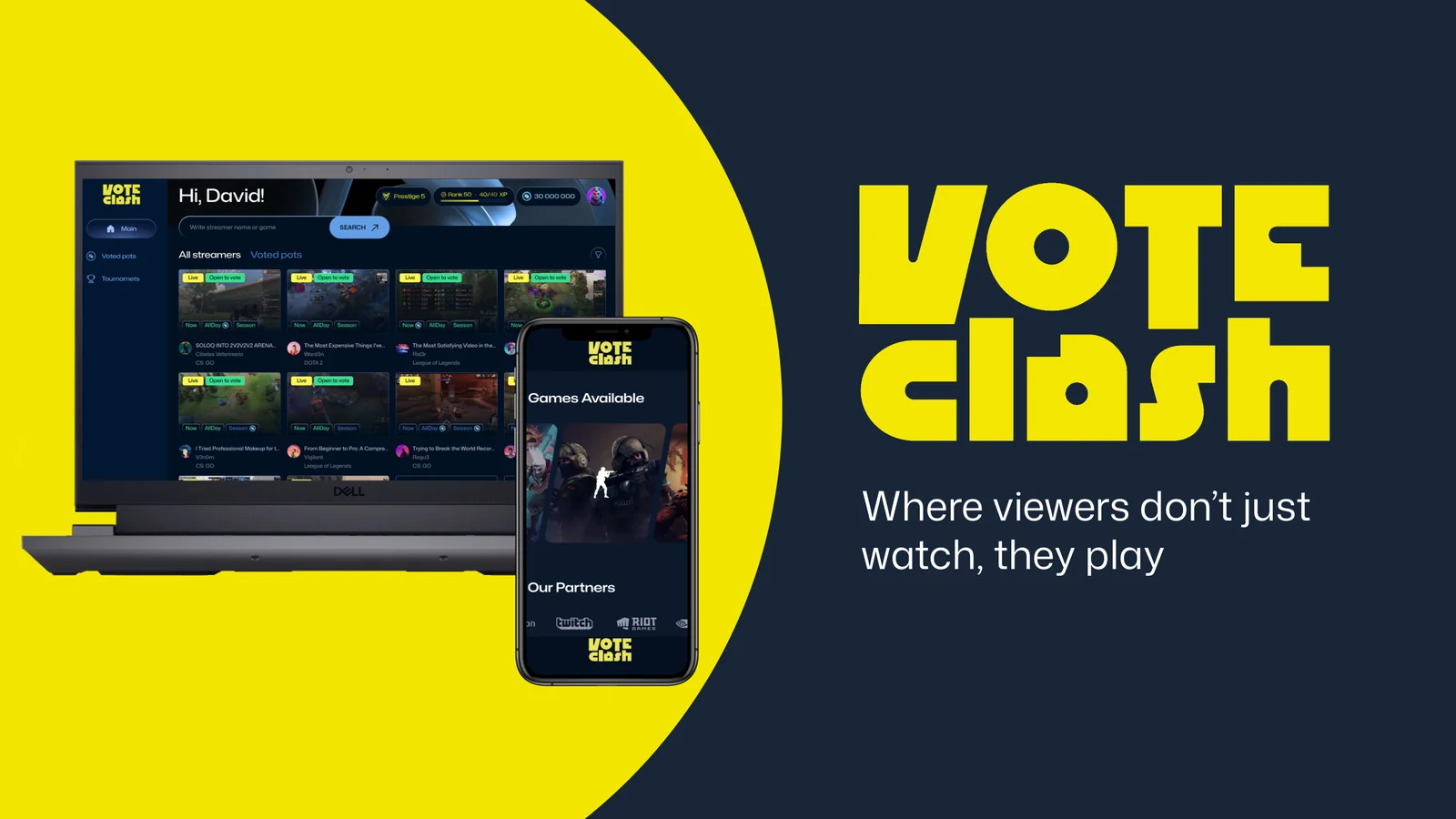 VoteClash pitch deck
