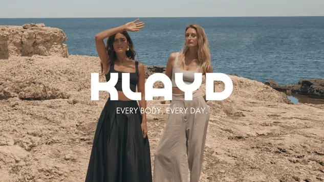 KLAYD pitch deck cover slide by spectup, Consumer, £5M raise
